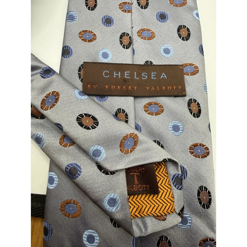 Chelsea Robert Talbott Best In Class Silk Tie XL 61